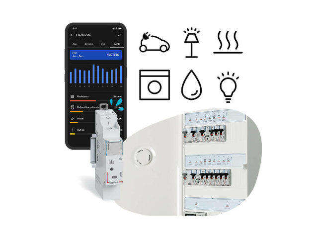 Tableau connecté Legrand